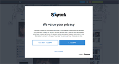 Desktop Screenshot of pinkpoison.skyrock.com