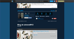 Desktop Screenshot of aimene6912.skyrock.com