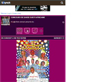 Tablet Screenshot of concoursdanseouestafrica.skyrock.com