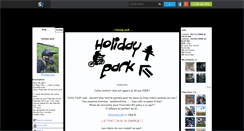 Desktop Screenshot of holiday-park.skyrock.com