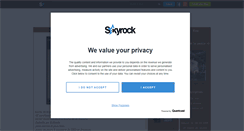 Desktop Screenshot of luckydelapautiex33.skyrock.com