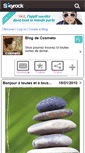 Mobile Screenshot of cosmeto.skyrock.com