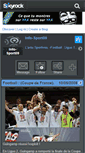 Mobile Screenshot of info-sport09.skyrock.com