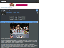 Tablet Screenshot of info-sport09.skyrock.com