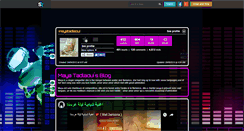 Desktop Screenshot of mayatadlaoui.skyrock.com