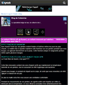 Tablet Screenshot of collant-be.skyrock.com