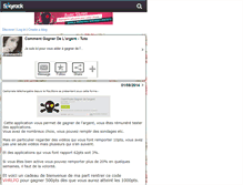 Tablet Screenshot of commentgagnerdelargent.skyrock.com