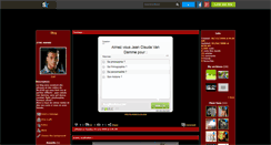 Desktop Screenshot of jcvd.skyrock.com