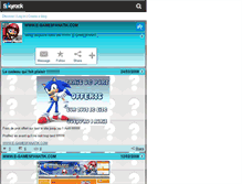 Tablet Screenshot of e-gamesfanatik.skyrock.com