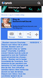 Mobile Screenshot of bastienanneksecret.skyrock.com