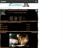 Tablet Screenshot of criiss-offiiciiel.skyrock.com