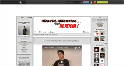 Desktop Screenshot of david-henriee.skyrock.com