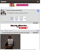 Tablet Screenshot of david-henriee.skyrock.com