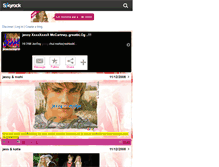 Tablet Screenshot of jessmccartneyofficiel.skyrock.com