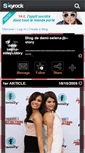 Mobile Screenshot of demi-selena-miley--story.skyrock.com