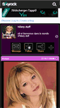 Mobile Screenshot of hilary-01-duff.skyrock.com