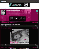 Tablet Screenshot of caroline-casta-la-star.skyrock.com