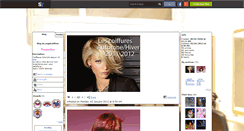 Desktop Screenshot of angelcoiffure.skyrock.com