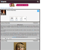Tablet Screenshot of jackson-kids-daily.skyrock.com