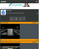 Tablet Screenshot of clipdance.skyrock.com