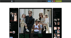 Desktop Screenshot of famouscouplebrangelina.skyrock.com