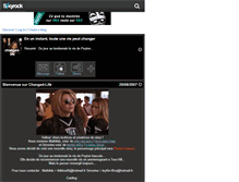 Tablet Screenshot of changed-life.skyrock.com