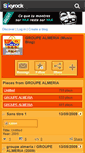Mobile Screenshot of groupe-almeria2.skyrock.com
