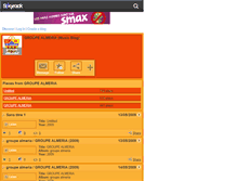 Tablet Screenshot of groupe-almeria2.skyrock.com