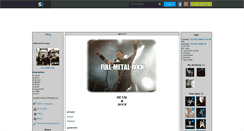 Desktop Screenshot of full-metal-rock.skyrock.com