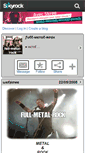 Mobile Screenshot of full-metal-rock.skyrock.com