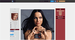 Desktop Screenshot of melissamarssource.skyrock.com