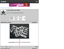 Tablet Screenshot of free-hugs-paris.skyrock.com