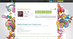 Desktop Screenshot of forget-me-i-hates-you.skyrock.com