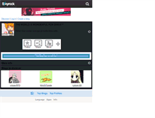 Tablet Screenshot of creamxcd.skyrock.com