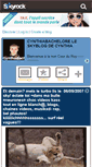 Mobile Screenshot of cynthiabachelore.skyrock.com