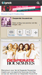 Mobile Screenshot of desperateshousewives2008.skyrock.com