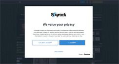 Desktop Screenshot of crhstophe-officiel.skyrock.com