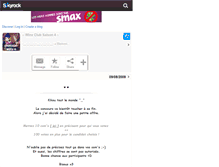 Tablet Screenshot of chocolat-winx-x.skyrock.com