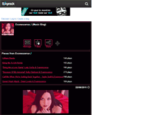 Tablet Screenshot of evanescenceremix.skyrock.com