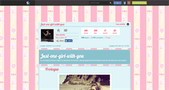 Desktop Screenshot of just-one-girl-with-you.skyrock.com