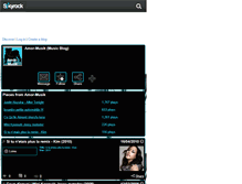 Tablet Screenshot of amor-musik.skyrock.com