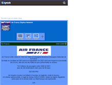 Tablet Screenshot of airfrance-skyline.skyrock.com