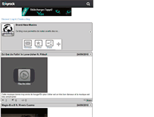 Tablet Screenshot of brand-new-musics.skyrock.com