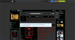 Desktop Screenshot of horror-gore-fear.skyrock.com