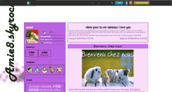 Desktop Screenshot of amie8.skyrock.com