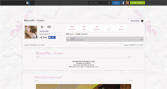 Desktop Screenshot of manzelle--gwen.skyrock.com