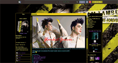 Desktop Screenshot of glambert-forever.skyrock.com