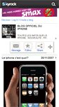 Mobile Screenshot of iphone-blog.skyrock.com