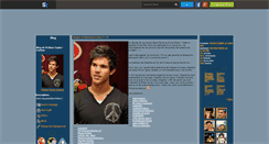 Desktop Screenshot of fictiion-taylor-lautner.skyrock.com