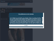 Tablet Screenshot of miley-jonas-story.skyrock.com